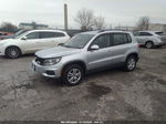 2017 Volkswagen Tiguan 2.0t/2.0t S Silver vin: WVGAV7AX7HK015777