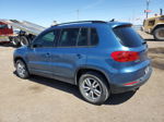 2017 Volkswagen Tiguan S Blue vin: WVGAV7AX7HW501336