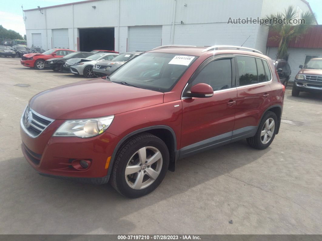 2010 Volkswagen Tiguan Wolfsburg Red vin: WVGAV7AX8AW003362