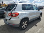 2010 Volkswagen Tiguan S Silver vin: WVGAV7AX8AW514618