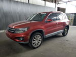 2013 Volkswagen Tiguan S Red vin: WVGAV7AX8DW023163