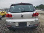 2013 Volkswagen Tiguan S Silver vin: WVGAV7AX8DW517037