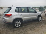 2013 Volkswagen Tiguan S Silver vin: WVGAV7AX8DW517037