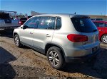 2013 Volkswagen Tiguan S Silver vin: WVGAV7AX8DW521914