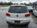 2016 Volkswagen Tiguan S White vin: WVGAV7AX8GW522257