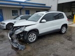 2016 Volkswagen Tiguan S White vin: WVGAV7AX8GW522257