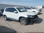 2016 Volkswagen Tiguan S Белый vin: WVGAV7AX8GW598061