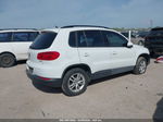 2016 Volkswagen Tiguan S White vin: WVGAV7AX8GW598061