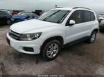 2017 Volkswagen Tiguan   Белый vin: WVGAV7AX8HK035360