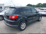 2010 Volkswagen Tiguan S Black vin: WVGAV7AX9AW521948