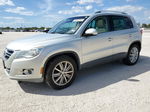 2010 Volkswagen Tiguan S Silver vin: WVGAV7AX9AW529502