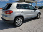 2010 Volkswagen Tiguan S Silver vin: WVGAV7AX9AW529502