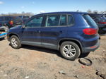 2013 Volkswagen Tiguan S Синий vin: WVGAV7AX9DW509836