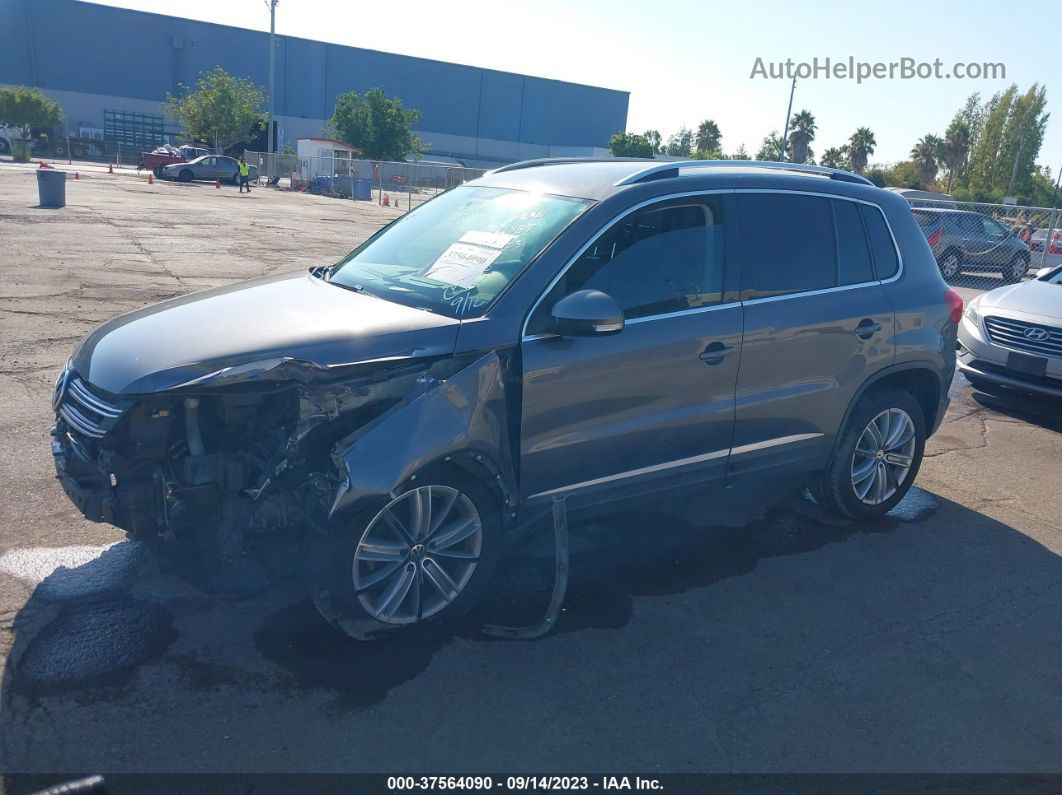 2013 Volkswagen Tiguan Se Серый vin: WVGAV7AX9DW538950