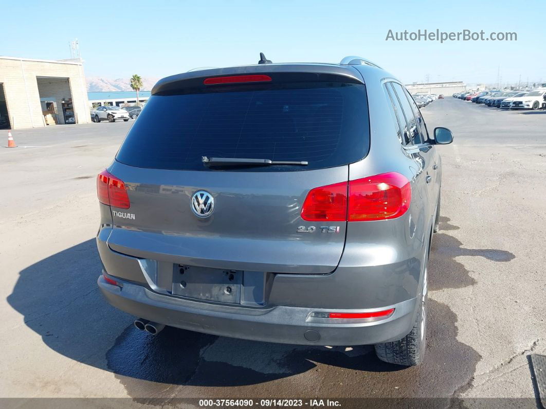 2013 Volkswagen Tiguan Se Серый vin: WVGAV7AX9DW538950