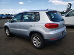 2013 Volkswagen Tiguan S Silver vin: WVGAV7AX9DW542299