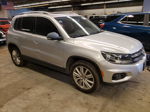 2013 Volkswagen Tiguan S Silver vin: WVGAV7AX9DW543937