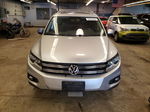 2013 Volkswagen Tiguan S Silver vin: WVGAV7AX9DW543937