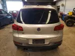 2013 Volkswagen Tiguan S Silver vin: WVGAV7AX9DW543937