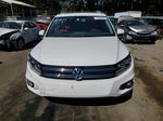 2013 Volkswagen Tiguan S White vin: WVGAV7AX9DW547129