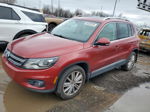 2016 Volkswagen Tiguan S Red vin: WVGAV7AX9GW068181