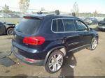 2016 Volkswagen Tiguan Sel Blue vin: WVGAV7AX9GW537303