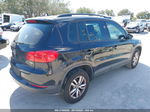 2016 Volkswagen Tiguan S/sel/se/r-line Черный vin: WVGAV7AX9GW542291