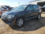 2016 Volkswagen Tiguan S Black vin: WVGAV7AX9GW580751