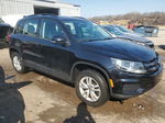 2016 Volkswagen Tiguan S Черный vin: WVGAV7AX9GW580751