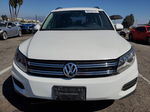 2016 Volkswagen Tiguan S White vin: WVGAV7AX9GW609066