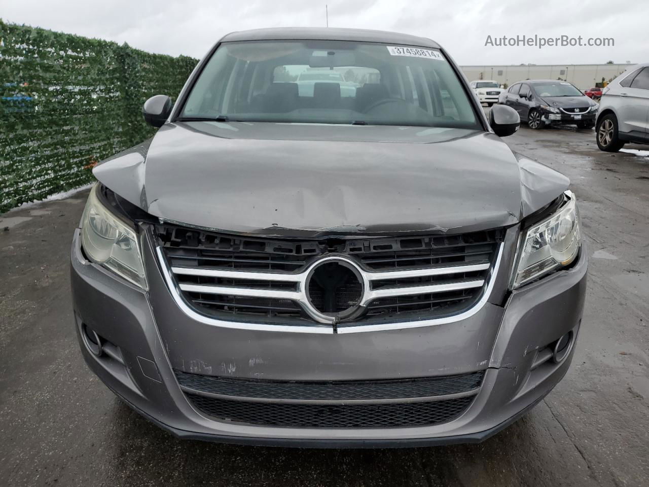 2010 Volkswagen Tiguan S Gray vin: WVGAV7AXXAW511610