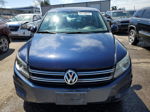 2013 Volkswagen Tiguan S Blue vin: WVGAV7AXXDW510039