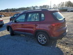 2016 Volkswagen Tiguan S Red vin: WVGAV7AXXGW060929