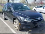 2016 Volkswagen Tiguan S Черный vin: WVGAV7AXXGW518856