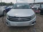 2016 Volkswagen Tiguan S Silver vin: WVGAV7AXXGW525595