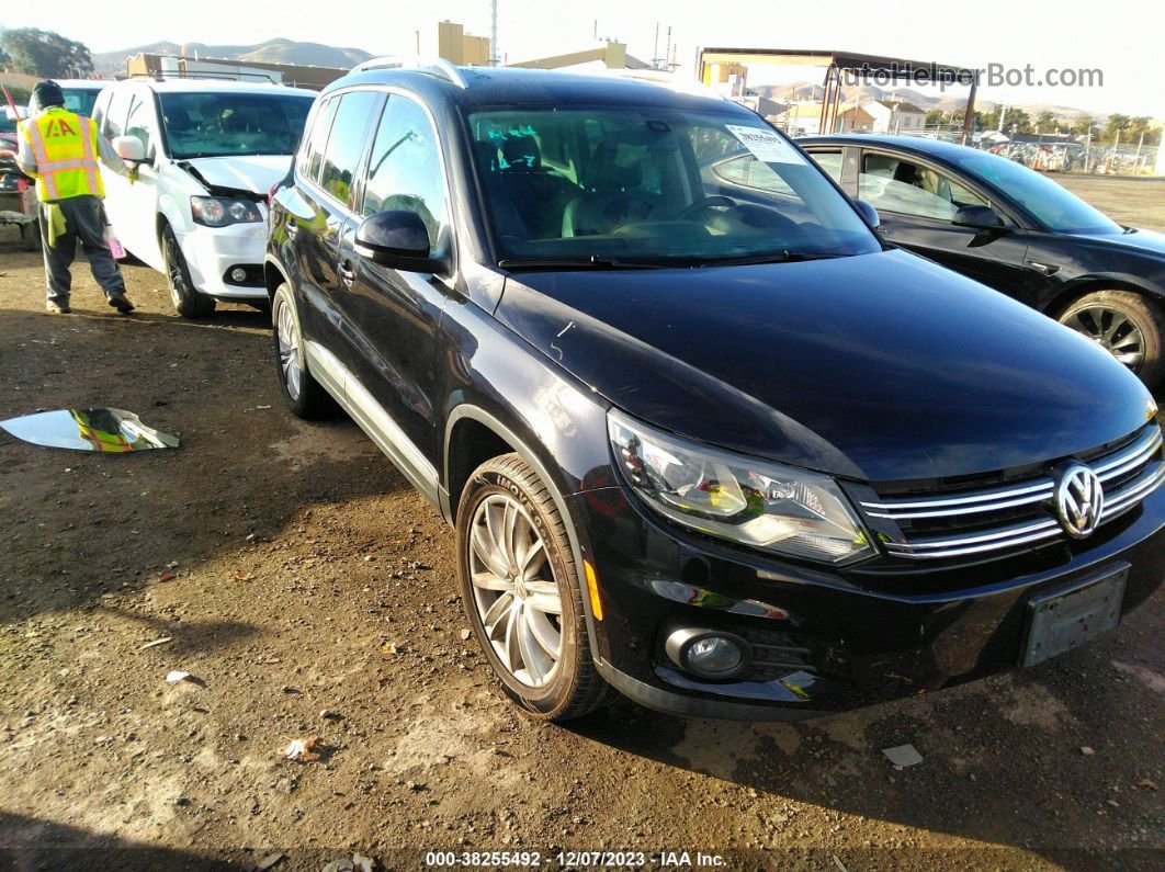 2016 Volkswagen Tiguan Se Blue vin: WVGAV7AXXGW533647