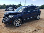 2016 Volkswagen Tiguan S Blue vin: WVGAV7AXXGW543112