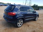 2016 Volkswagen Tiguan S Blue vin: WVGAV7AXXGW543112