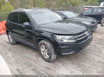 2016 Volkswagen Tiguan S Black vin: WVGAV7AXXGW557141