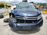 2016 Volkswagen Tiguan S Blue vin: WVGAV7AXXGW574571