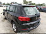 2016 Volkswagen Tiguan S Черный vin: WVGAV7AXXGW588079