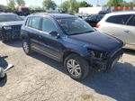 2016 Volkswagen Tiguan S Blue vin: WVGAV7AXXGW606564