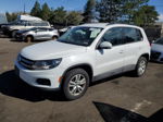 2017 Volkswagen Tiguan S White vin: WVGAV7AXXHK011643