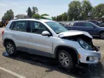 2017 Volkswagen Tiguan S Silver vin: WVGAV7AXXHK028832