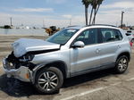 2017 Volkswagen Tiguan S Silver vin: WVGAV7AXXHK028832