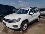 2017 Volkswagen Tiguan S White vin: WVGAV7AXXHK047106