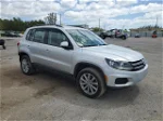 2018 Volkswagen Tiguan Limited  Silver vin: WVGAV7AXXJK001040