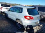 2010 Volkswagen Tiguan Sel Silver vin: WVGAV9AX7AW504030