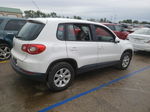 2010 Volkswagen Tiguan S White vin: WVGAV9AX9AW535196