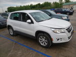 2010 Volkswagen Tiguan S White vin: WVGAV9AX9AW535196